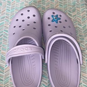 lavender CROCS